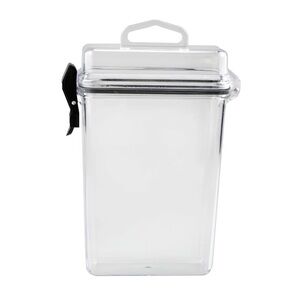 TRUE UTILITY Clear Airtight Storage Container Case Keep Phone Cigarette Dry!
